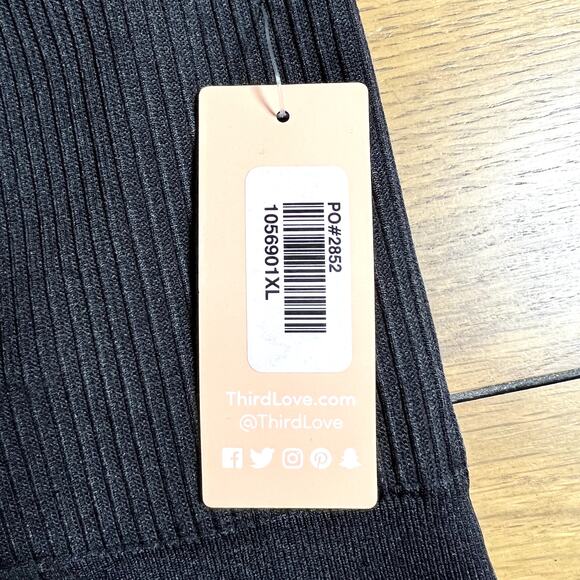 THIRDLOVE Black Flex Seamless High Rise Compression Leggings Womens‎ XL NWT - Picture 5 of 6